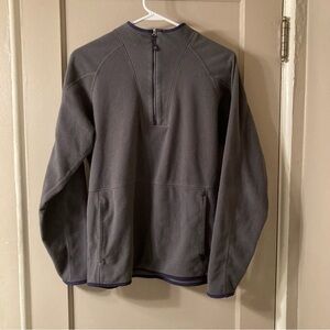 Peter Millar Men's Lightweight Gray Fleece Jacket